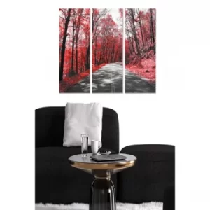 Image of MDF71884233 Multicolor Decorative MDF Painting (3 Pieces)