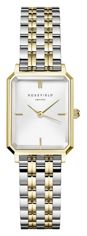 Image of Rosefield OWDSG-062 Octagon XS (19.5mm) White Dial / Two- Watch