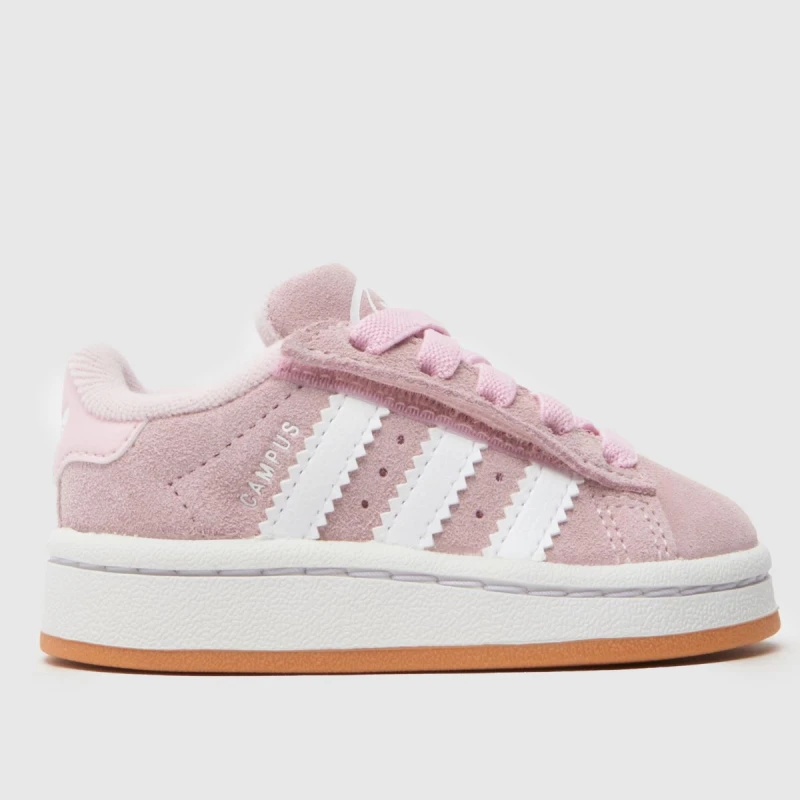 Image of adidas Originals Campus 00s Comfort Shoes Infants Pink/White unisex C8 (25.5)