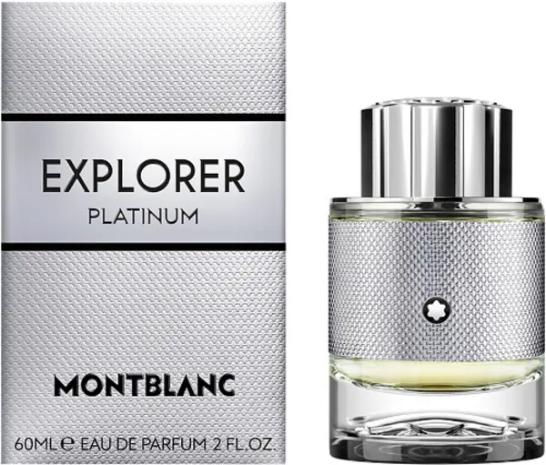 Image of Mont Blanc Explorer Platinum Eau de Parfum For Him 100ml