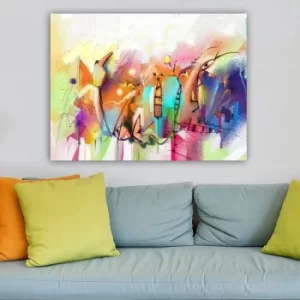 Image of 73976809_70100 Multicolor Decorative Canvas Painting