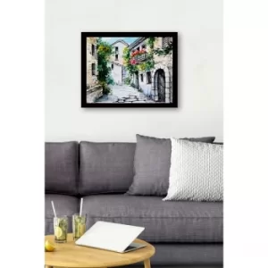 Image of SC0607 Multicolor Decorative Framed MDF Painting