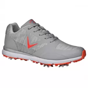 Image of Callaway Womens Vista Golf Shoes Grey/Orange - UK5
