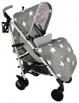 Image of My Babiie MB51 Billie Faiers Grey Stars Stroller