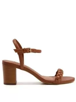 Image of Dune Jaslyn Sandals Female Tan UK Size 7