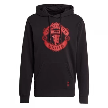 Image of adidas Manchester United DNA Hoodie Mens - Black