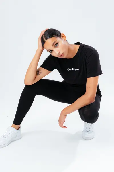 Image of Hype Scribble T-Shirt Black