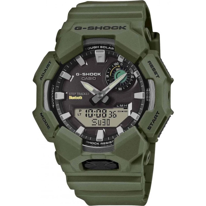 Image of Casio Mens GA-B010-3AER G-Shock 49mm Quartz Watch in Green Green Male One Size