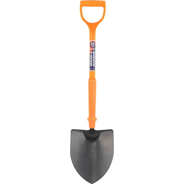 Image of Spear and Jackson Neverbend Insulated Treaded General Service Contractors Shovel
