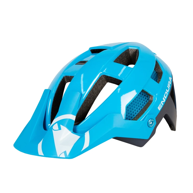 Image of Endura SingleTrack Mips MTB Helmet Electric Blue unisex S/M