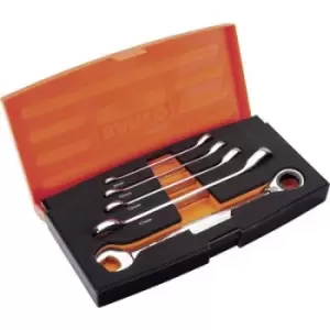Image of Bahco 1RM/S5 Ratcheting crowfoot wrench set 5 Piece