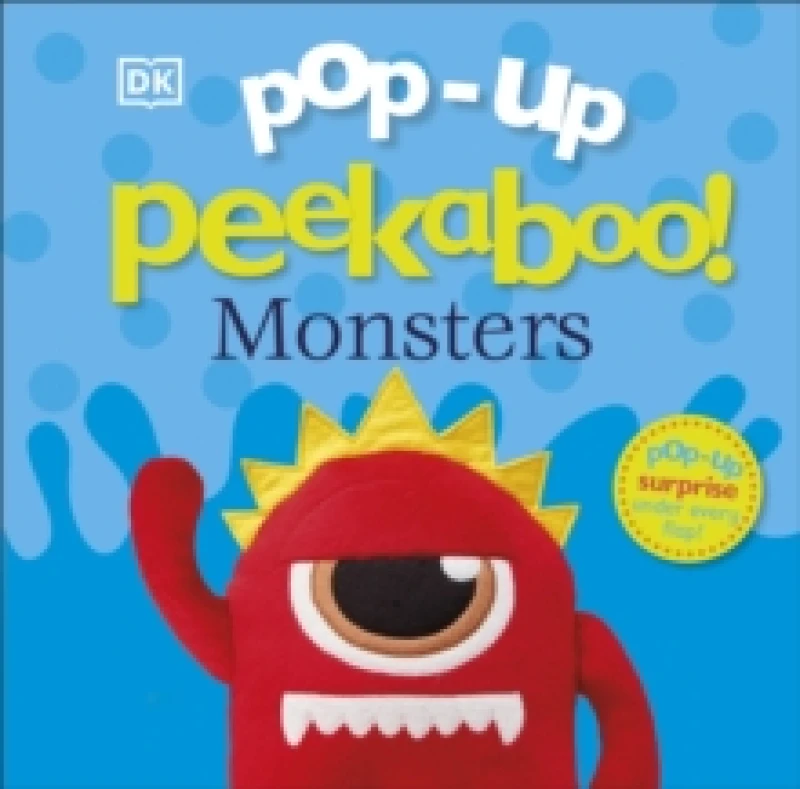 Image of DK Pop-Up Peekaboo! Monsters Book Multi unisex