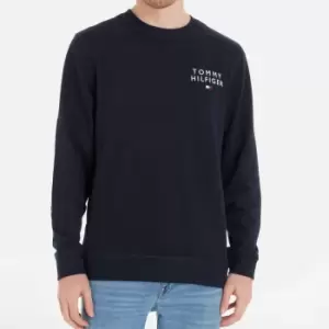 Image of Tommy Hilfiger Cotton Logo Sweatshirt - S