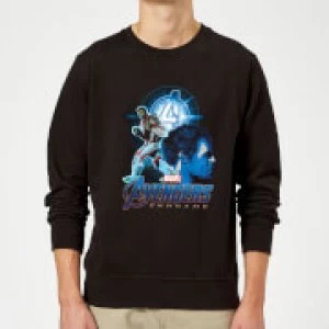 Image of Avengers: Endgame Hulk Suit Sweatshirt - Black - 5XL