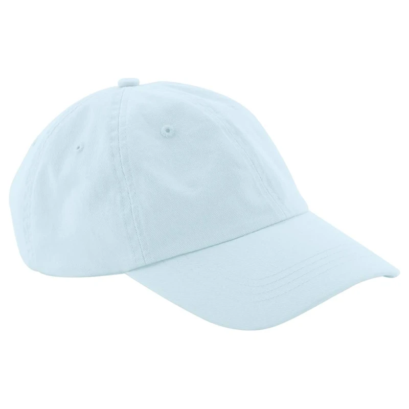 Image of Beechfield Low Profile Baseball Cap in Light Blue Light Blue Unisex One Size