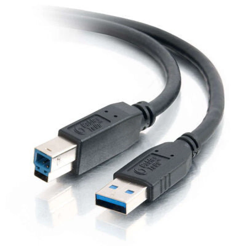 Image of C2G 2m USB 3.0 A Male to B Male Cable USB cable USB B Black