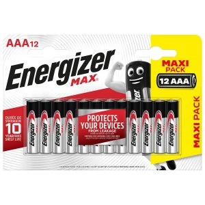 Image of Energizer Max AAA Battery 12 Pack
