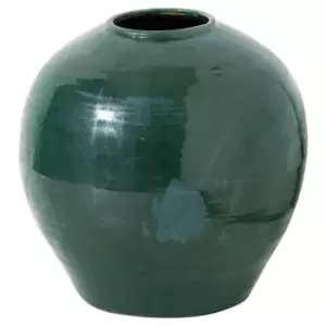 Image of Garda Emerald Glazed Regola Vase