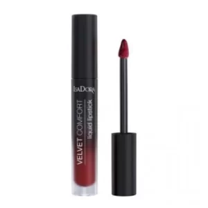 Image of Isadora Velvet Comfort Liquid Lipstick 64 Cranberry Love