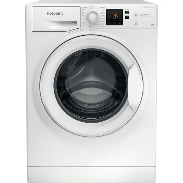 Image of Hotpoint NSWF846WUK 8KG 1400RPM Anti-Stain Washing Machine