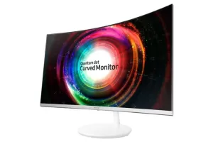 Image of Samsung 32" C32H711 Quad HD Curved QLED Monitor