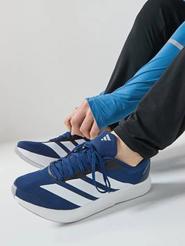 Image of Running shoes adidas Duramo RC2 Bleu Male 40 2/3