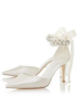 Image of Dune London Bridal Churches Heeled Shoes - Ivory