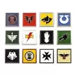 Image of Warhammer 40K Space Marine Chapter Pin Collection Tin