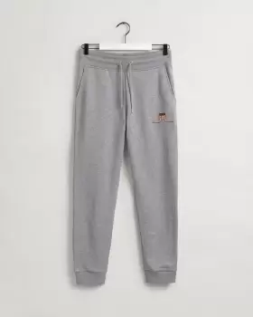 Image of GANT Men Archive Shield Sweatpants (L) Grey