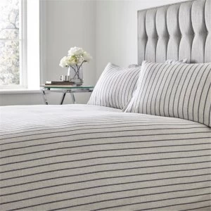 Image of Hotel Collection Lars Pillowcase Pair - Stone