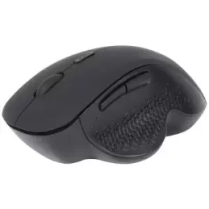 Image of Gembird MUSW-6B-02 Mouse Radio Optical Black 6 Buttons 800 dpi, 1200 dpi, 1600 dpi
