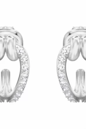 Image of Ladies Swarovski Jewellery Lifelong Small Hoop Earrings 5390814