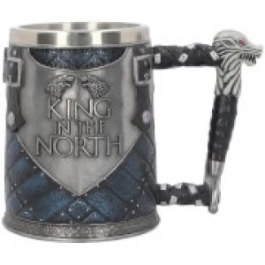 Image of Game of Thrones King in the North Tankard