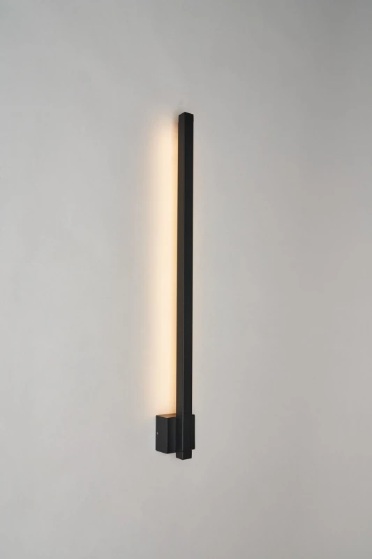 Image of Zink Bardi 10W LED Linear Wall Light Cool White in Black