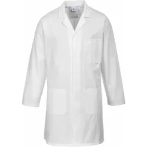 Image of 2852 - White Standard Lab Coat Jacket sz m Regular - Portwest