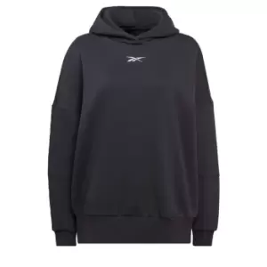 Image of Reebok Studio Recycled Oversize Hoodie Womens - Black