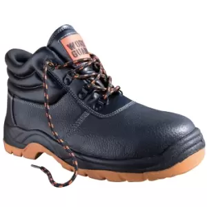 Image of Result Mens Work Guard Defence Lace Up Safety Boots (8) (Black)