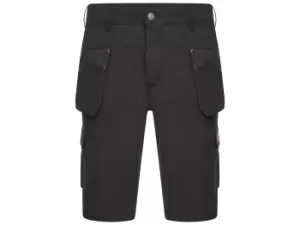 Image of JCB D+27 Trade Black Hybrid Stretch Work Shorts Waist 32in