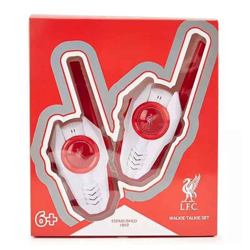 Image of Liverpool FC Liverpool FC Walkie Talkie Set Childrens Toys 15.5cmX6cm White and Red 77738708000