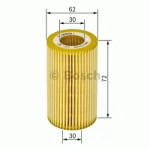 Image of Bosch 1457429257 Oil Filter Element P9257