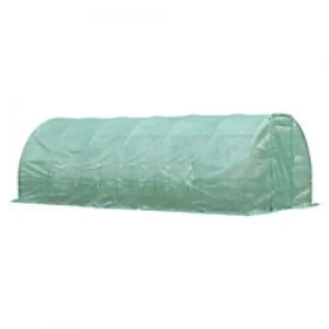 Image of OutSunny Polytunnel Greenhouse Green Water proof Outdoors 1245mm x 220 mm x 405 mm
