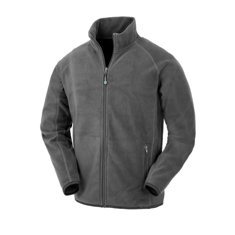 Image of Result Result Men Polarthermic Fleece Jacket in Grey Size: X-Small Grey XS Male 5063238613683