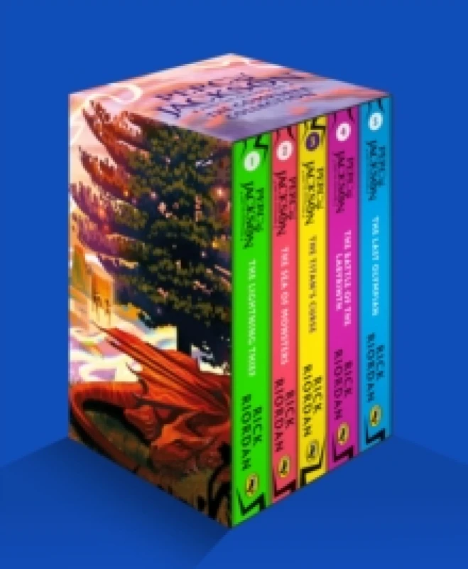 Image of Percy Jackson and the Olympians Boxset Multiple-component retail product, slip-cased