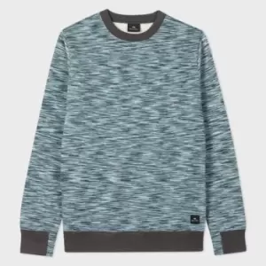 Image of Paul Smith Mens Reg Fit Sweatshirt Spacedye