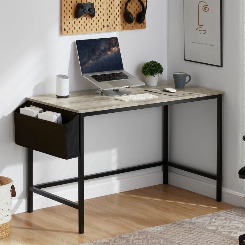 Image of Lassic Vida Designs Brooklyn Large Computer Desk Grey unisex Large