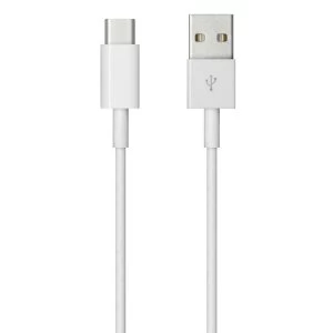 Image of LMS Data USB-C To USB Charge & Sync Cable 1 Metre - White