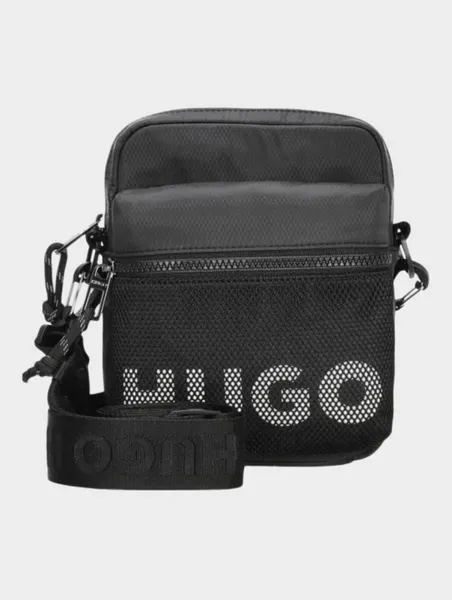 Image of HUGO Hans Crossbody Bag Black One Size