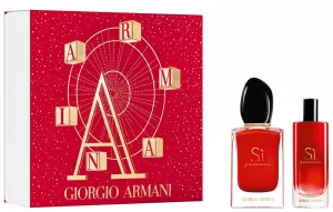 Image of Giorgio Armani Si Passione Gift Set 50ml Eau de Parfum + 15ml Eau de Parfum