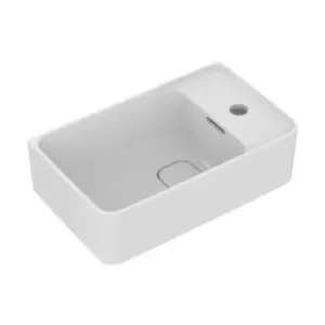 Image of Strada II Hand Rinse Basin 45 White 1 Tap Hole Right Handed - 232662