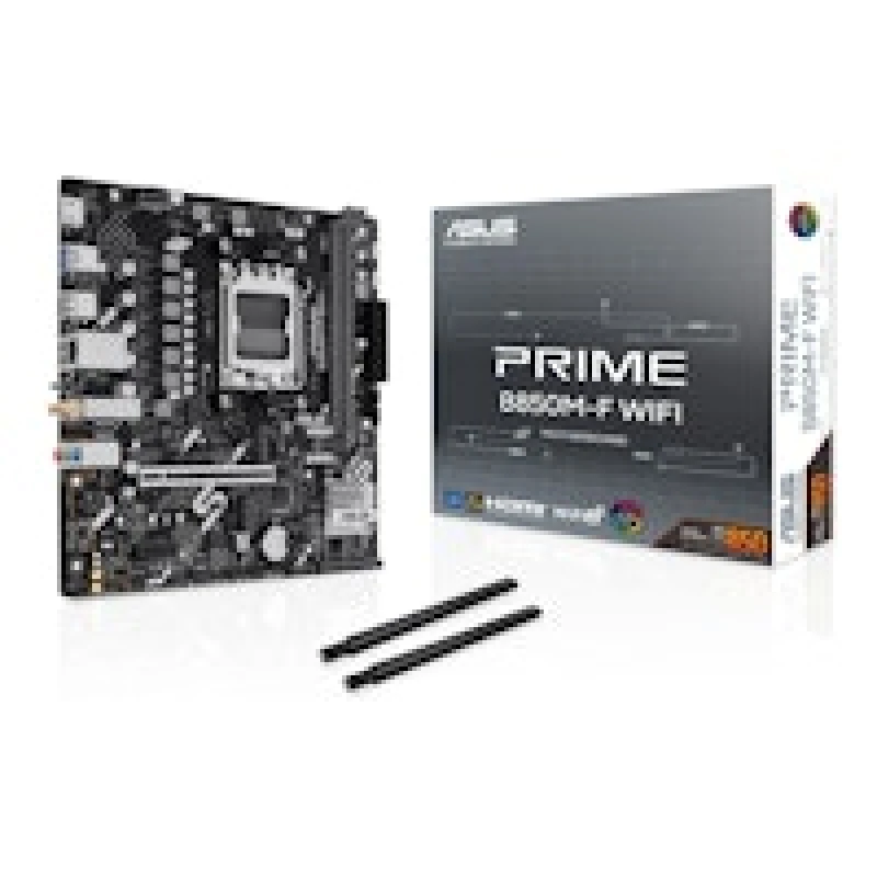 Image of ASUS PRIME B850M-F WIFI AMD B850 Socket AM5 Micro-ATX Motherboard 90MB1N80-M0EAY0